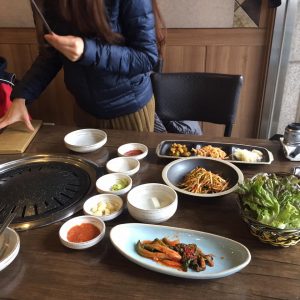 お通しのナムル