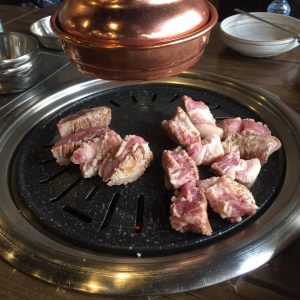 サムギョプサルとモクサル