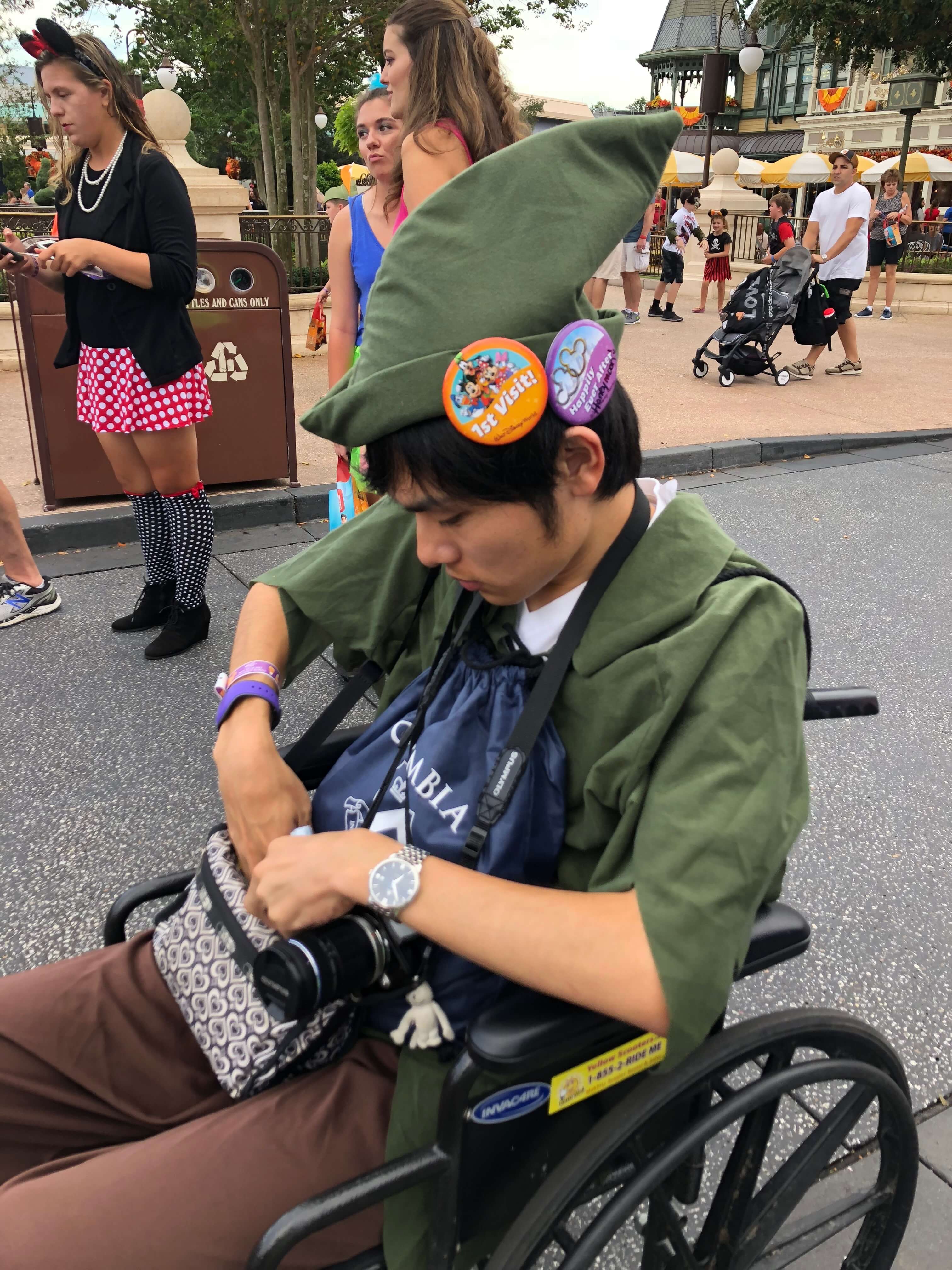 困惑する アメリカ 征服者 ディズニー 車椅子 Marukoo Jp